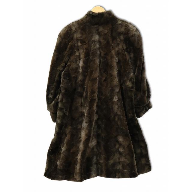 BIEN FORET ビアンフォレ ミンク調 ファー コート ブラウン : ブランド