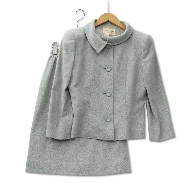 ミス アシダ miss ashida ウール混 スカートスーツ セットアップ 7  