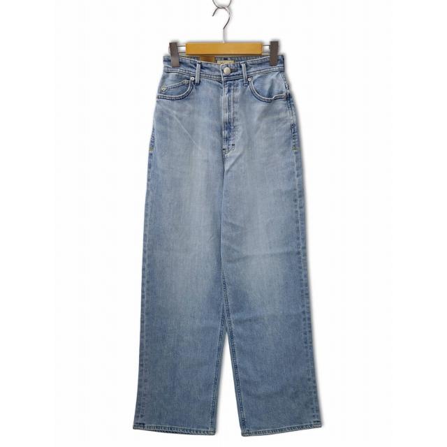 未使用品 ヤヌーク YANUK JOAN Loose straight ウォッシュ加工 ルーズ 