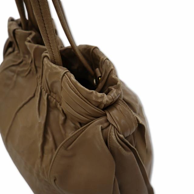 PRADA プラダ BN1760 メタルロゴ サイドリボン 2way ショルダー PRADA プラダ BN1760 メタルロゴ サイドリボン 2way ショルダー