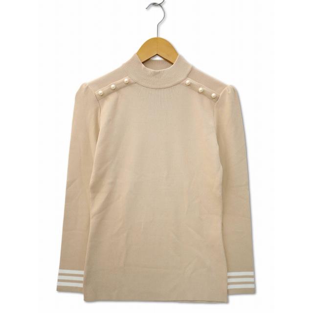 未使用品 ボーダーズアットバルコニー BORDERS at BALCONY PEARL TOP 