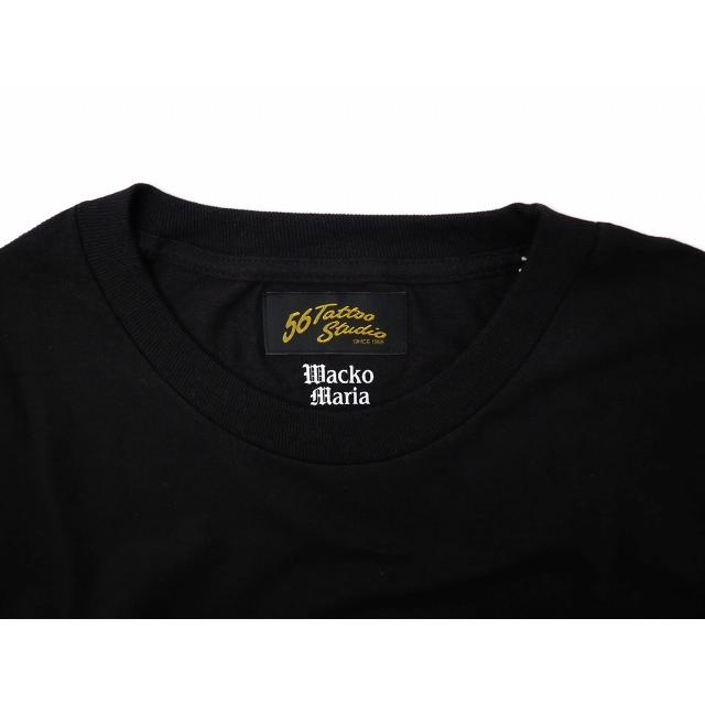 未使用品 ワコマリア 2024AW 56 TATOO STUDIO CREW NECK LONG SLEEVE T 