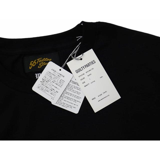 未使用品 ワコマリア 2024AW 56 TATOO STUDIO CREW NECK LONG SLEEVE T 