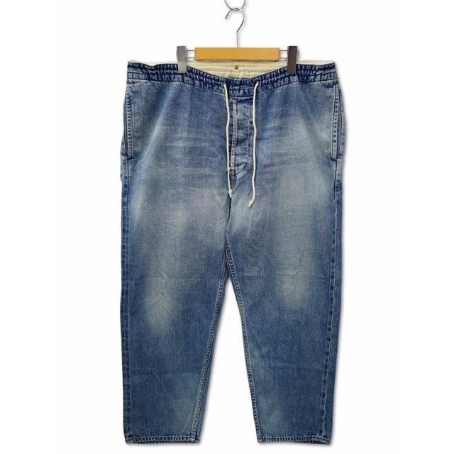 アナクロノーム anachronorm AN075-W WASHED DENIM EASY PANTS アナクロノーム anachronorm AN075-W WASHED DENIM EASY PANTS