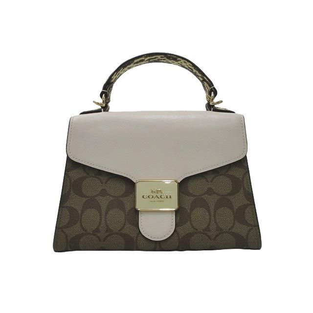 コーチ COACH ペッパー サッチェル シグネチャー キャンバス 2Way 
