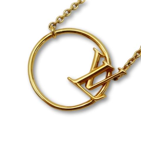 サークルモチーフが可愛い【LOUIS VUITTON】ネックレス・LV