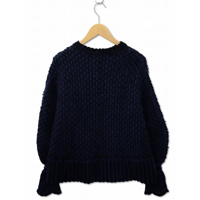 マメクロゴウチ Solomons Knot Crewneck ニット セーター マメクロゴウチ Mame Kurogouchi Solomon's Knot Crewneck Pullover