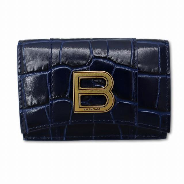 【新品・未使用】BALENCIAGA ミニウォレット BALENCIAGA バレンシアガ ミニ財布 三つ折り財布 小銭入れ有り