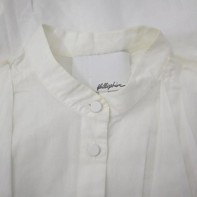 3.1 フィリップリム ノースリーブブラウス 0 白 ホワイト /SS ■OS 3.1 Phillip Lim（3.1 フィリップ リム） 3.1 フィリップリム