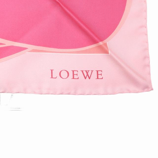 LOEWE ロエベ イタリア製 シルク 女性 ドレス ダンス 大判 正方形 