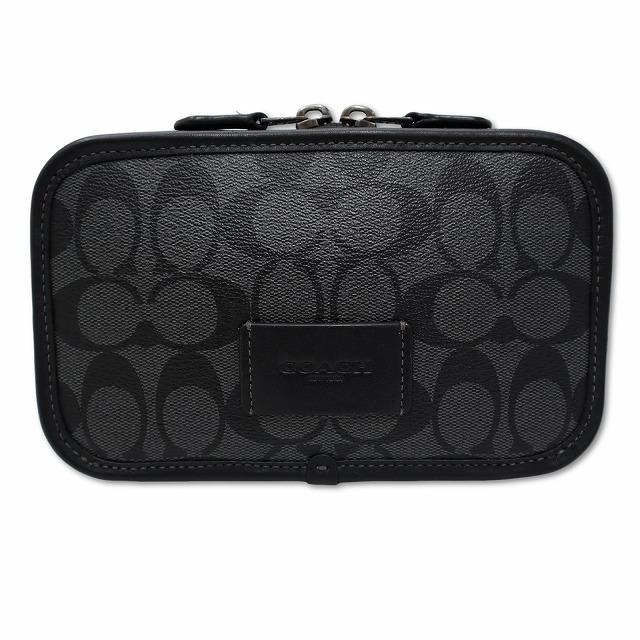 COACH コーチ CM106 シグネチャー キャンバス ワイアット ベルト 