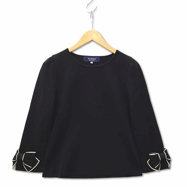 M'S GRACY フリルリボンチュニック 38 M'S GRACY フリルリボンチュニック 38 トップス