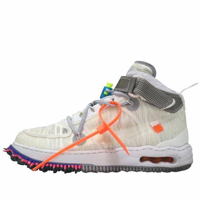 NIKE ナイキ × OFF WHITE オフホワイト 28cm AIR FORCE 1 MID エア 