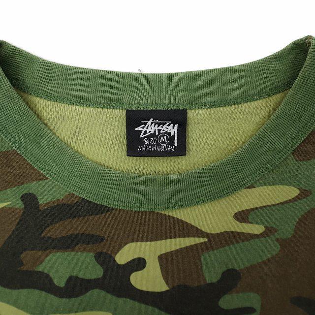 Stussy sport 迷彩 Tシャツ Mサイズ