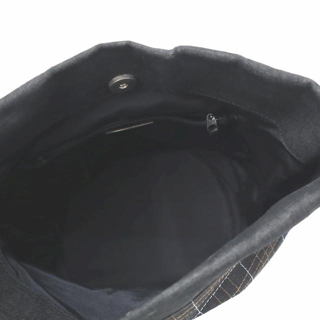BURBERRY（バーバリー） ステッチチェック柄 バケットバッグ