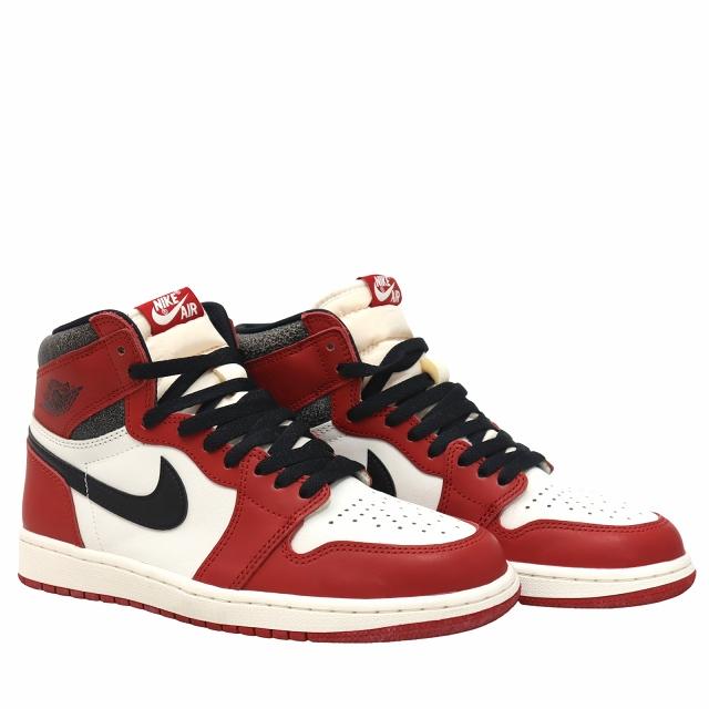 新品タグ付き♪送料込み/匿名配送◎NIKE JORDAN 26.5㎝スニーカー NIKE（ナイキ） NIKE 26.5cm AIR JORDAN 1 HIGH OG LOST&FOUND