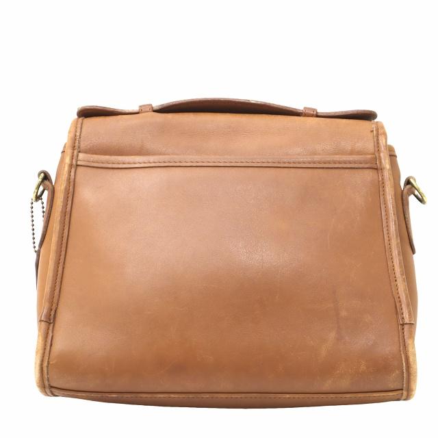 COACH オールドコーチ 2way バッグ ショルダー 9870 ブラウン系 COACH（コーチ） COACH OLD オールド レザー 2WAY ショルダーバッグ