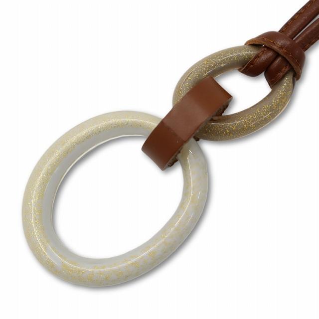 VENDOME BOUTIQUE ヴァンドーム ブティック 水牛 2連 ネックレス