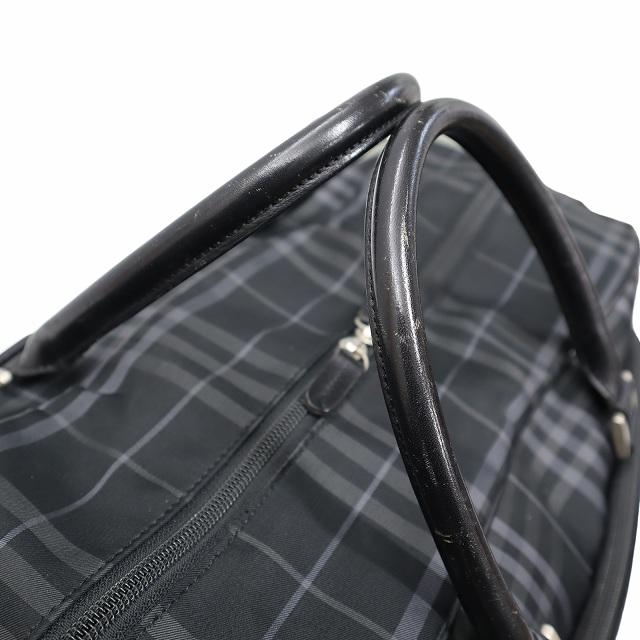 バーバリーゴルフ BURBERRY GOLF ノバチェック ボストンバッグ GRAY
