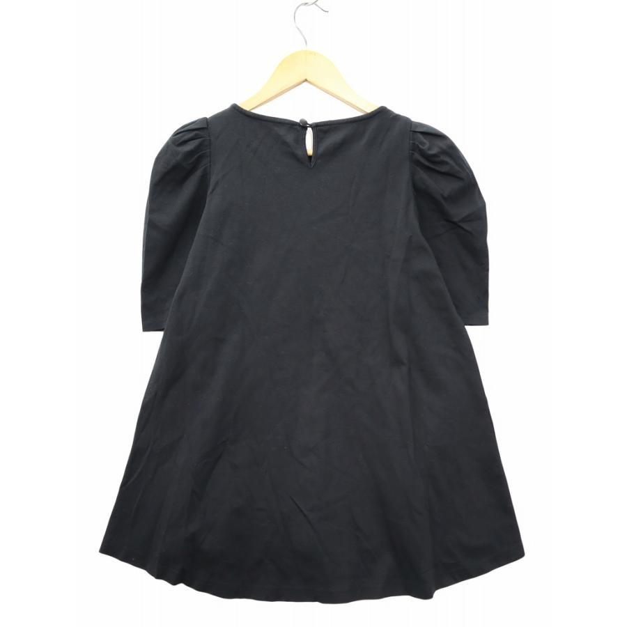 エムズグレイシー Tシャツ カットソー チュニック 女の子と犬 刺繍 38 M