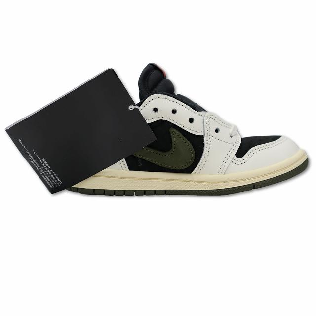 スニーカー NIKE DZ5908-106 TD AIR JORDAN 1 LOW OG Air Jordan Travis Scott x 1 Low OG TD Olive - DZ5908 106