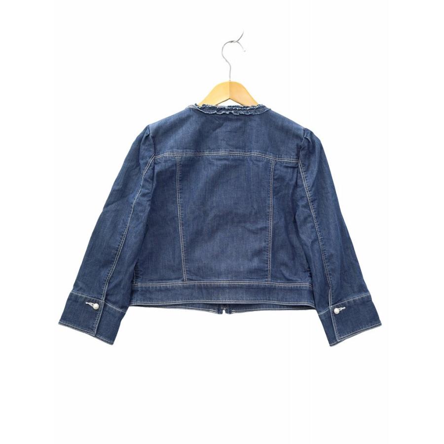 M's GRACY】ノーカラーコート ビジューボタン セレモニー フリル