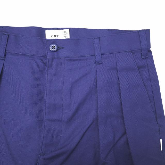 ダブルタップス WTAPS 2025SS TROUSERS COTTON. TWILL コットンツイル