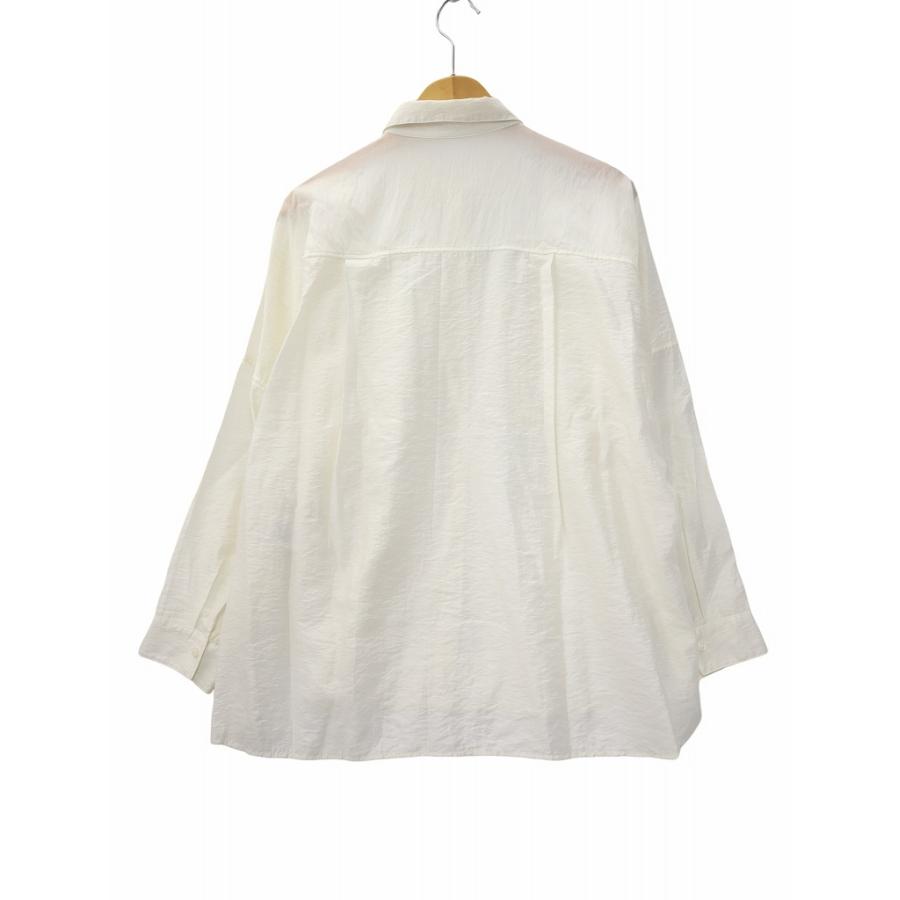 プラステ PLST シアー ドルマン ボリュームシャツ S OFFWHITE(オフ 