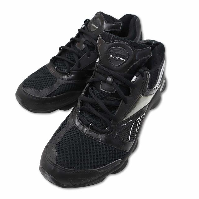 Reebok（リーボック） Reebok RUNTONE J83909 ローカット スニーカー ランニングシューズ ブラック 27.5cm ...