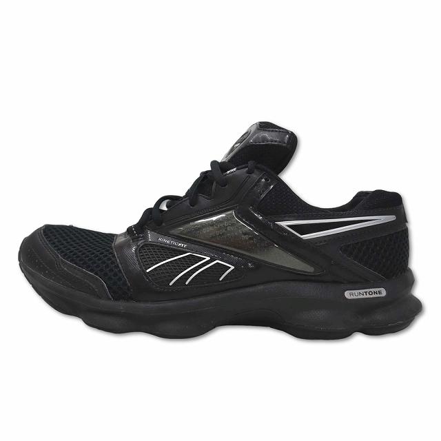 Reebok（リーボック） Reebok RUNTONE J83909 ローカット スニーカー ランニングシューズ ブラック 27.5cm ...