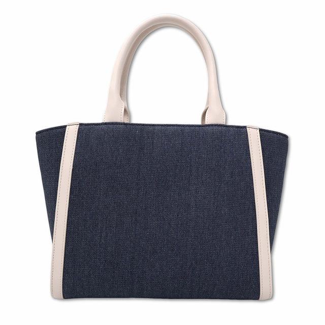 メゾンドフルール Maison de FLEUR チャーム付きデニム2Wayトート