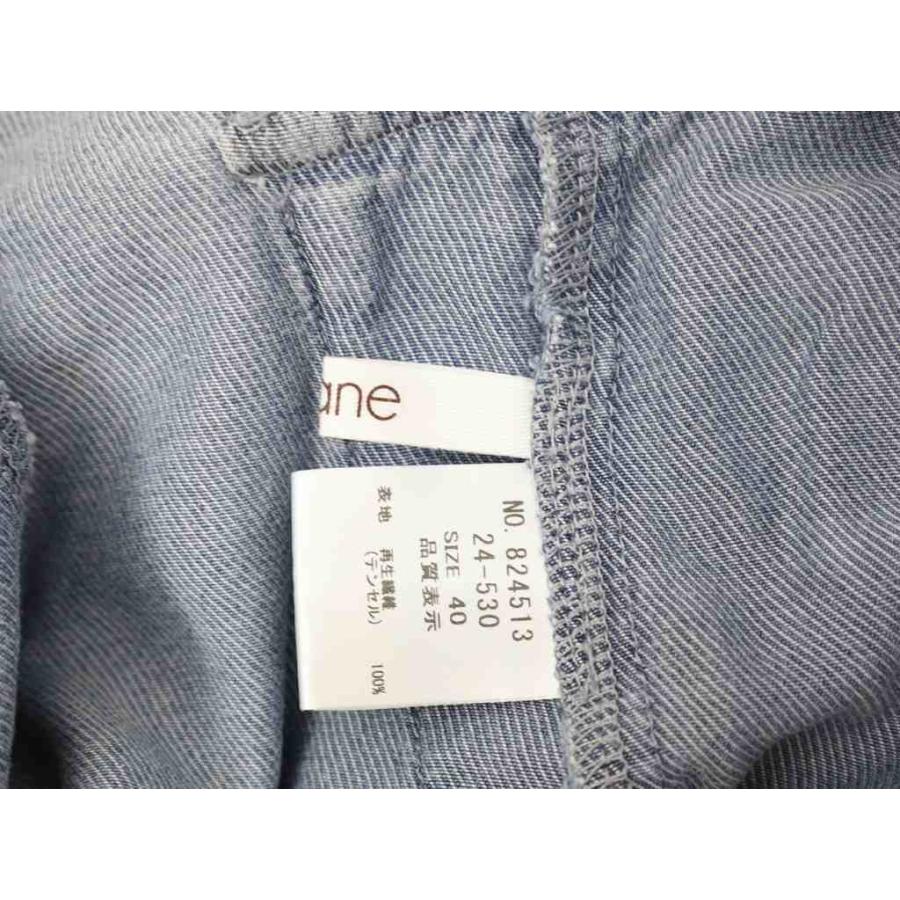 最終値下げ★ayane★テンセルデニムジャンスカ★ブリーチ★40 ayane アヤン テンセル デニム ジャンパースカート 40 BLEACH