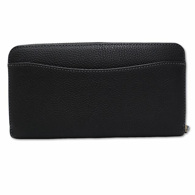 COACH コーチ CR547 レザー アコーディオン ジップ ウォレット