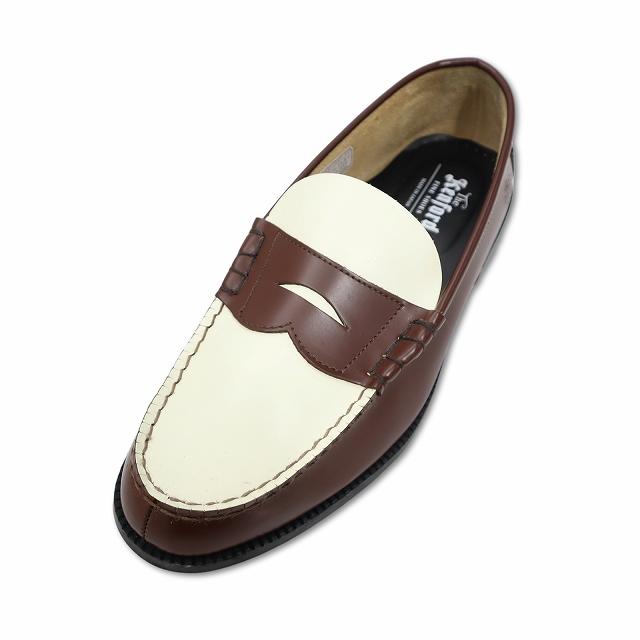 Kenford Fine Shoes コンビローファー 27cm MENS COMBI LOAFERS / DARK