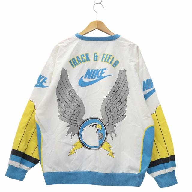 【中古】NIKE 90s ヴィンテージ 銀タグ NFL フィラデルフィア イーグルス プリント 長袖 Tシャツ L ホワイト メンズ NIKE（ナイキ） NIKE 90s ヴィンテージ 銀タグ NFL フィラデルフィア