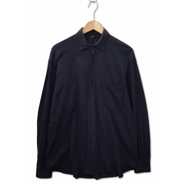 コモリ COMOLI 2025SS ジャージ コモリシャツ 1(S) NAVY コモリ COMOLI 2025SS ジャージ コモリシャツ 1(S) NAVY