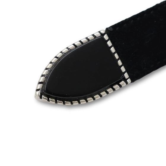 OLUTI スエード ナロー ウエスタン ベルト 95 ALBERTOLUTI アルベルト ルティ スエード ナロー ウエスタン ベルト 95