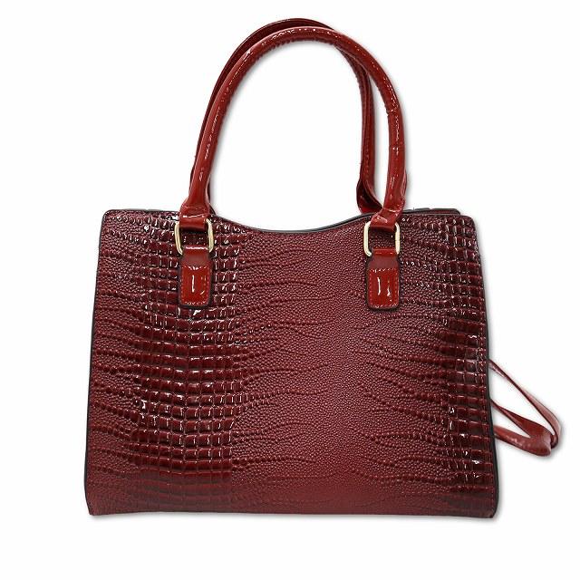 michel adolphe 赤 クロコダイル風 ハンドバッグ 2025年最新】michel adolphe バッグの人気アイテム - メルカリ
