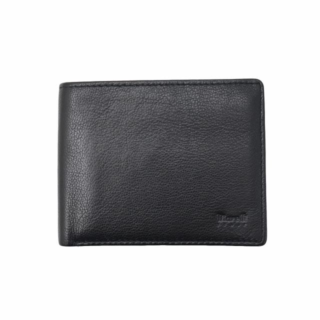 未使用保管品 Ferrari メンズ 財布 レザー ブラック 財布 メンズ 二つ折り 本革 小銭入れあり 二つ折り財布 ゴート