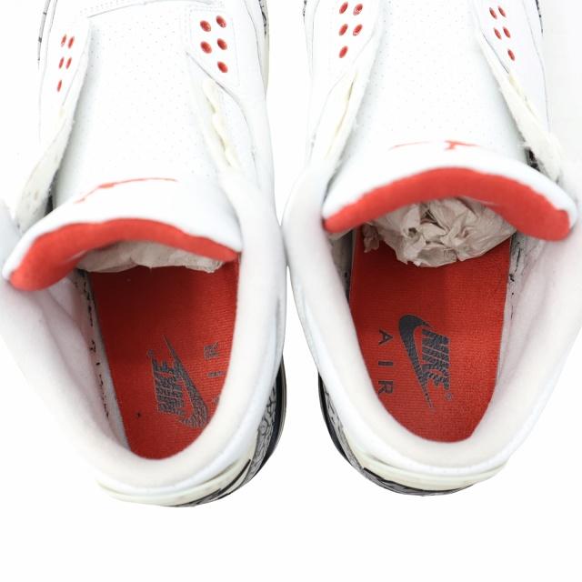 ナイキ エアジョーダン3 レトロ \"ホワイトセメント リイマジンド\" 28.5 NIKE ナイキ 28.5cm AIR JORDAN 3 RETRO WHITE CEMENT