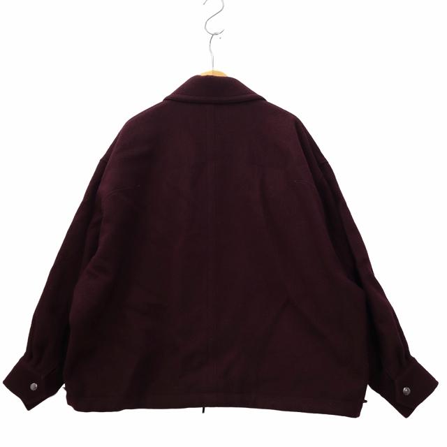 ウジョー Ujoh 4P ZIP Blouson 4ポケット ジップ ブルゾン ウール 