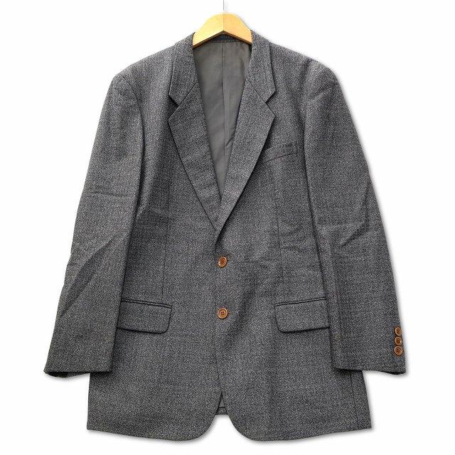 T-DASH ウール シングル テーラード ジャケット M グレー メンズ
