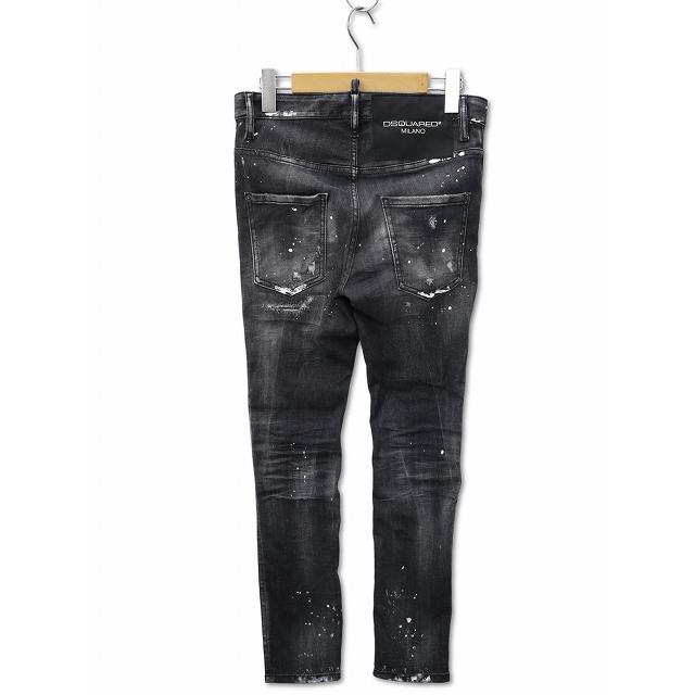 DSQUARED2（ディースクエアード） Super Twinky Jean ダメージ リペア