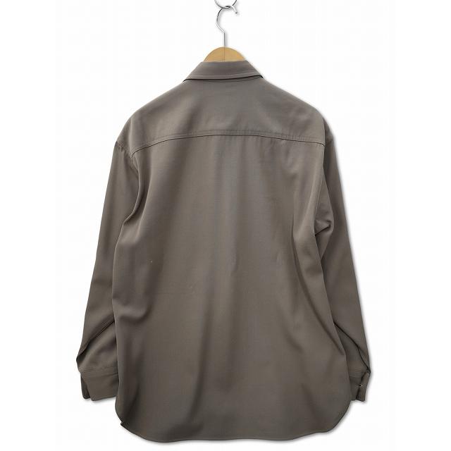 AURALEE オーラリー　ウールマックスギャバジンシャツ　CPO size3 オーラリー AURALEE WOOL MAX GABAGINE SHIRT ウール マックス