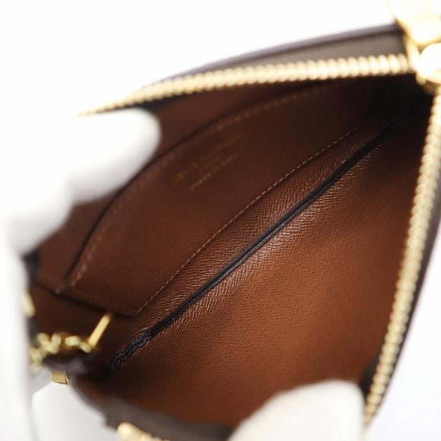 鑑定済・美品★ルイヴィトン　モノグラムマット　クロシェットGM キーケース ルイヴィトンクロシェットPM 14147 ブルー ユニセックス