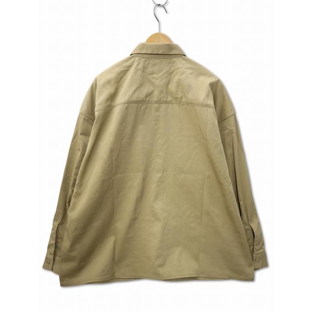 未使用品 クーティー COOTIE 2024AW NYLON CHINO CLOTH L/S WORK SHIRT