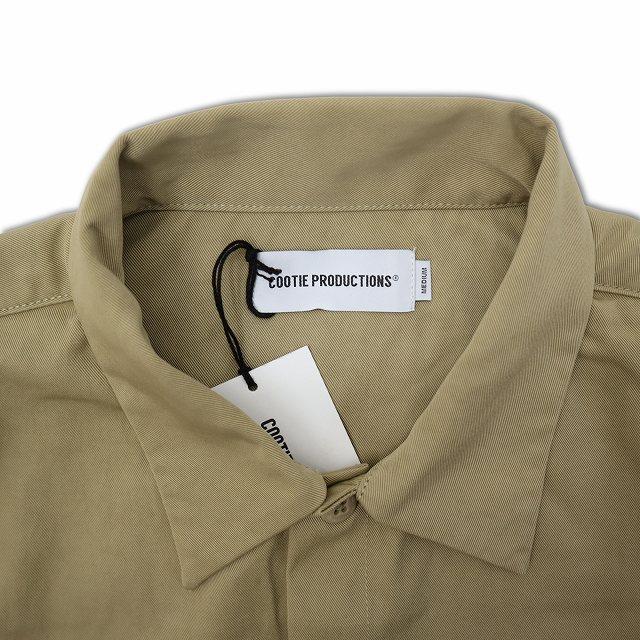 未使用品 クーティー COOTIE 2024AW NYLON CHINO CLOTH L/S WORK SHIRT