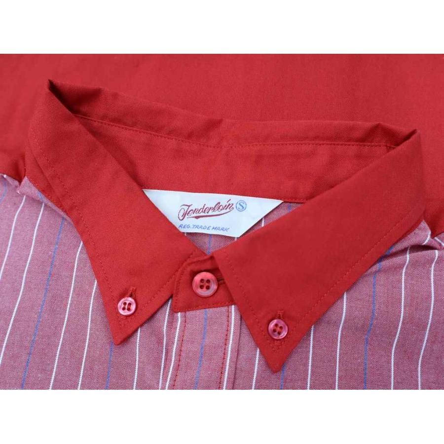 テンダーロイン TENDERLOIN T-WORK SHT U BD バックロゴプリント