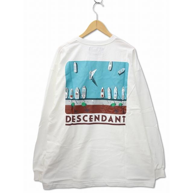 未使用品 ディセンダント DESCENDANT 2025SS Fit out LS クルーネック