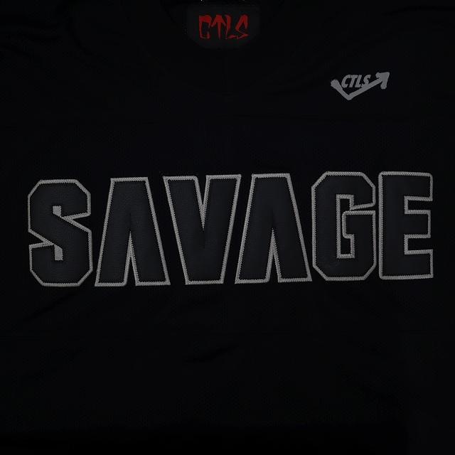 カタリスト CVTVLIST 2025SS MESH GAME SHIRT Vネック ロゴ パッチ